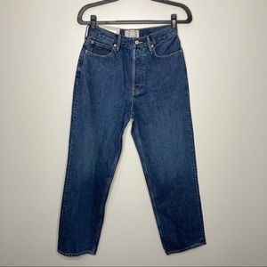 NWT EVERLANE The 90’s Way High Rose Jeans 27 Long